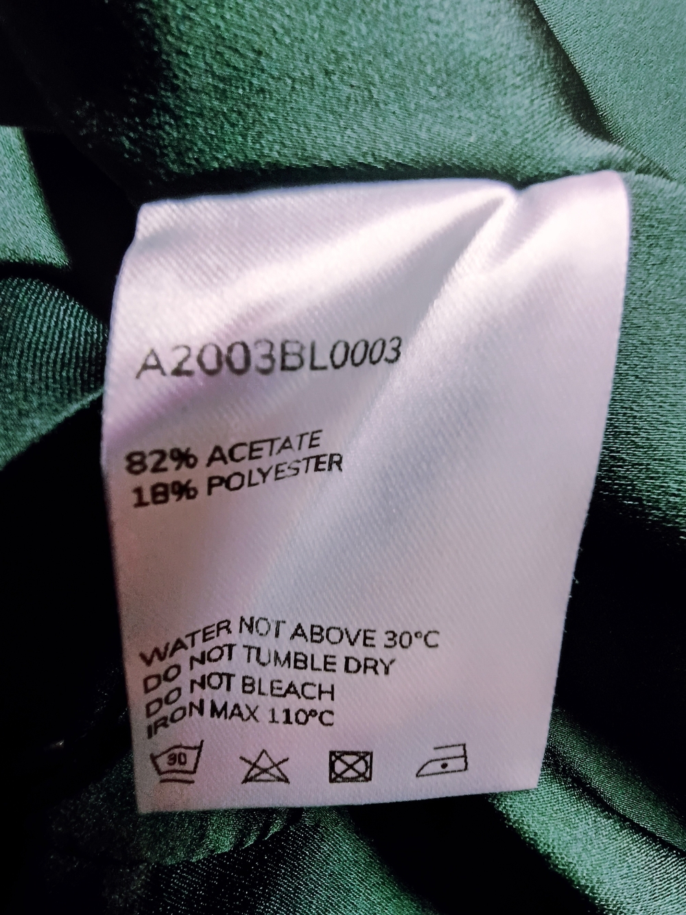 Tie-Waist Emerald Green Women's Blazer Jacket - Picture 6 of 9